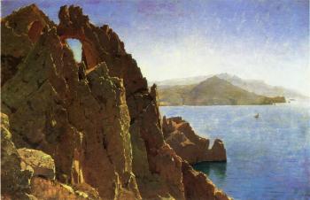 William Stanley Haseltine : Nataural Arch Capri